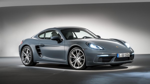 Porsche Cayman 718 front