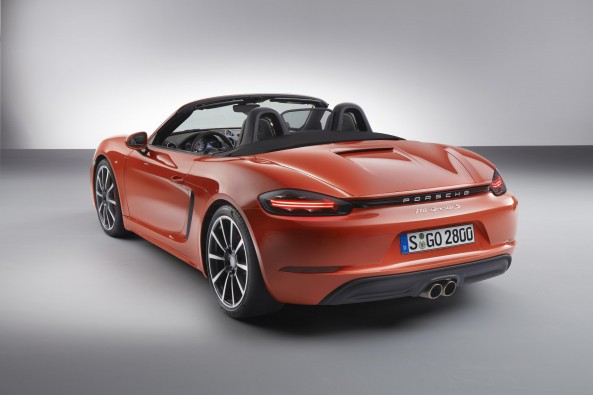 Porsche 718 Boxster rear