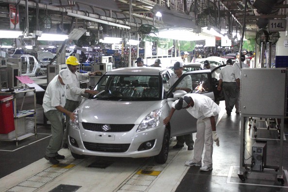 Maruti plant at Manesar