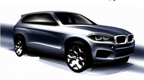 BMW X7 rendering