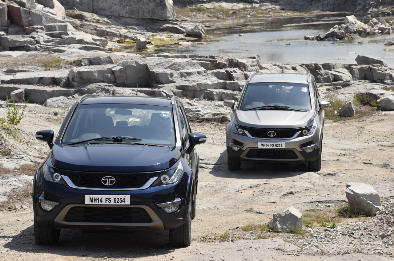 Tata Hexa variants details