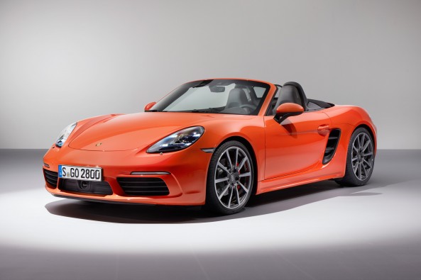 Both cars, the Boxster and the Cayman, get a 300hp, 2.0-litre turbo-petrol engine.