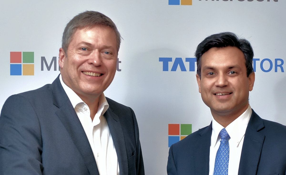 Tata Motors to develop hi-tech cars with Microsoft