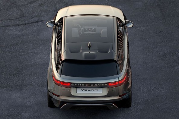 Range Rover Velar rear teaser