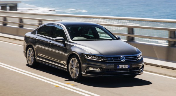 The Passat is a rival to the Toyota Camry