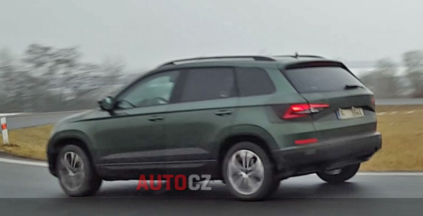 Skoda’s next-generation Yeti spotted