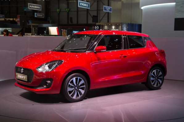 The new Swift id based on the same lightweight underpinnings as the Baleno.