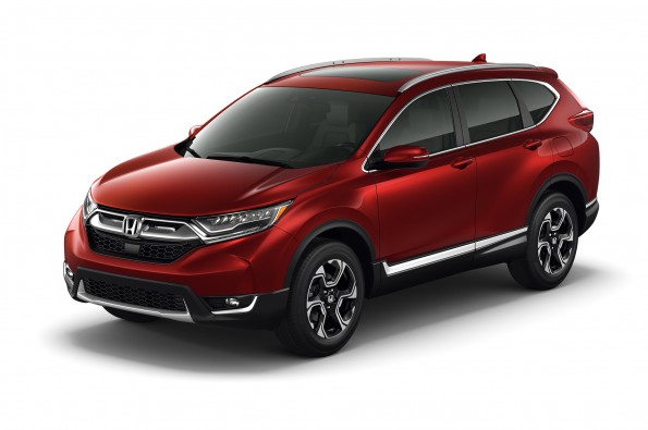 The diesel engine on the new CR-V will be a 158hp 1.6-litre diesel. 