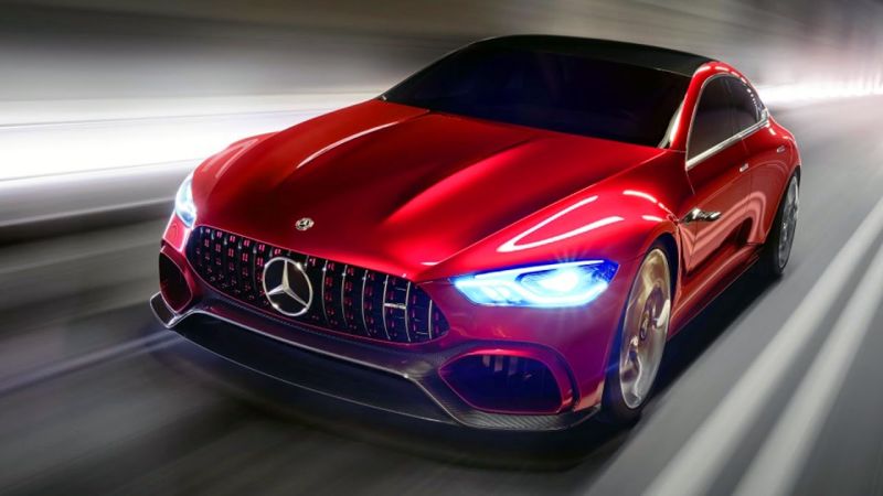 Mercedes-AMG reveals its new four-door GT concept