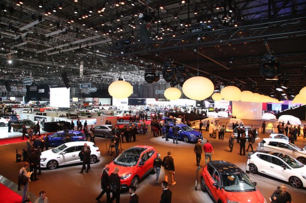 Geneva Motorshow at the Palexpo
