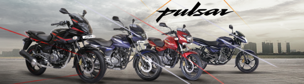 The Pulsar range falls in the 135-220cc engine displacement bracket.