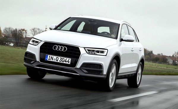 The Q3 gets the 150hp, 1.4-litre turbocharged petrol engine from the new A4 sedan.