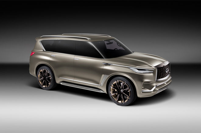 Future Infiniti SUV previewed with QX80 Monograph concept 