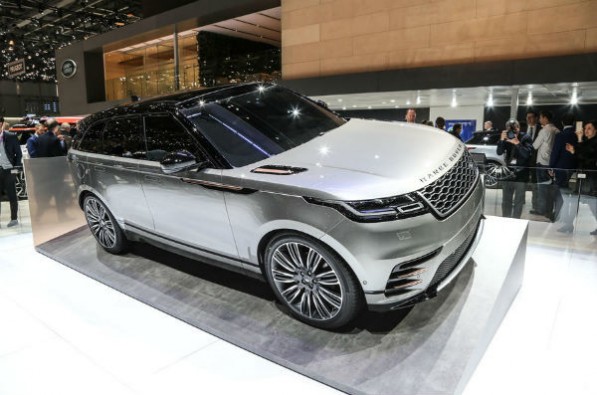 Range Rover Velar showcased at the New York Motor Show