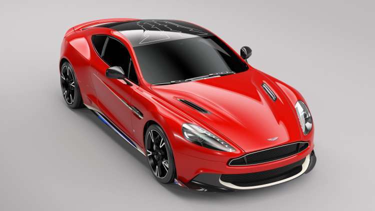 Aston Martin shows Red Arrows edition of its Vanquish S