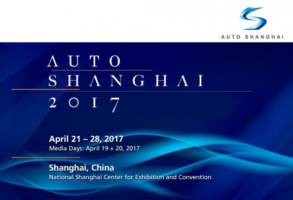 The Shanghai motorshow will be held from 21-28 April.