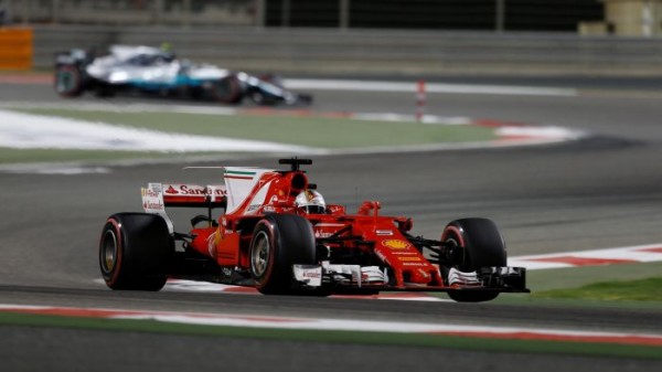 Vettel beat Hamilton to the Pole at Bahrain