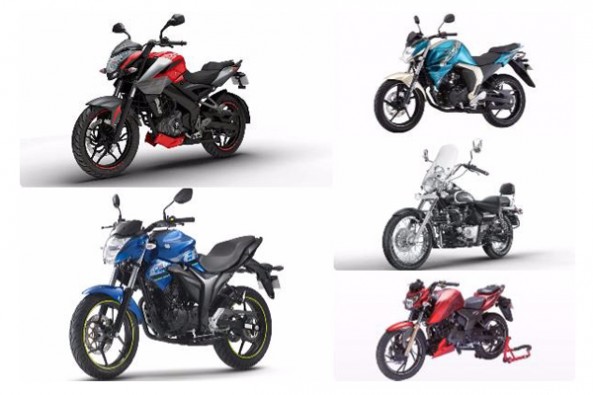 Top 5 bikes on sale under 1 lakh