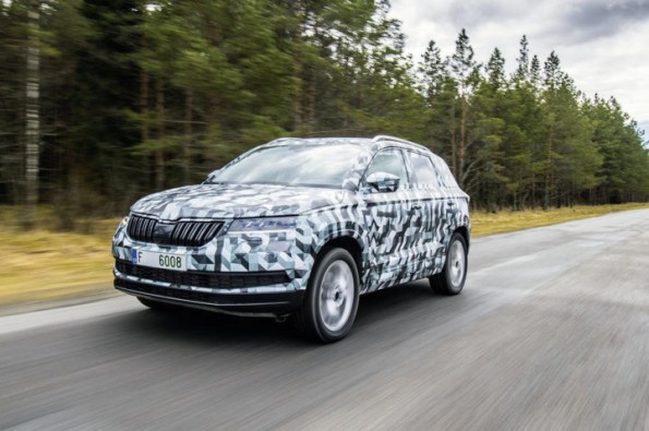 The Karoq is a replacement for the Skoda Yeti SUV.