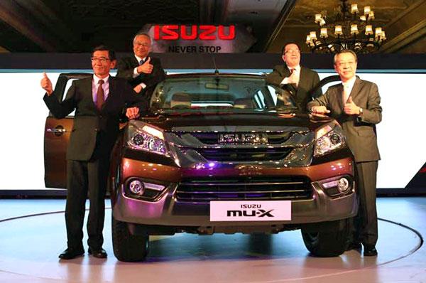 Isuzu launches MU-X at Rs 23.99 lakh