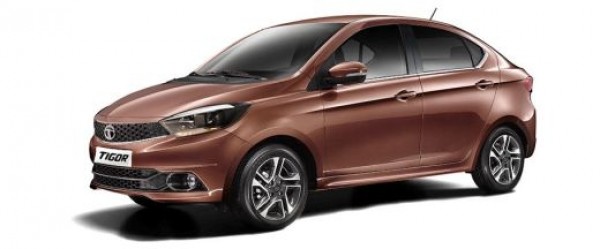 Tigor, the compact-sedan sibling of the Tiago hatchback