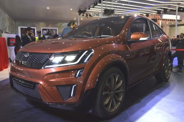 The XUV Aero is an electric SUV concept based on Mahindra