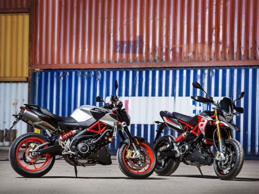 Aprilia launches Shiver, Dorsoduro 900