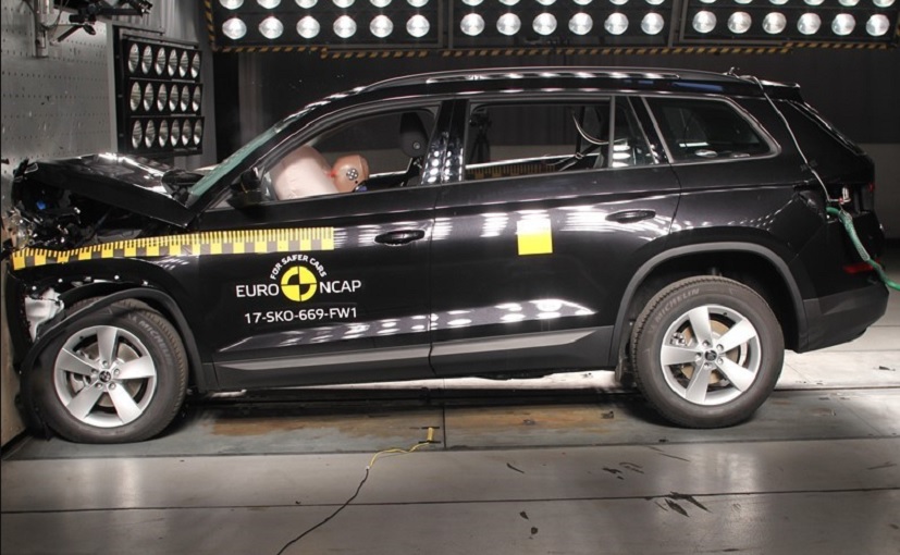 Skoda Kodiaq scores 5 stars in Euro NCAP crash test