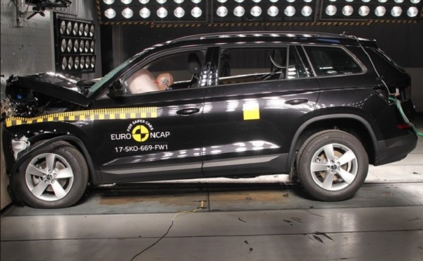 Skoda Kodiaq in Euro NCAP crash tests