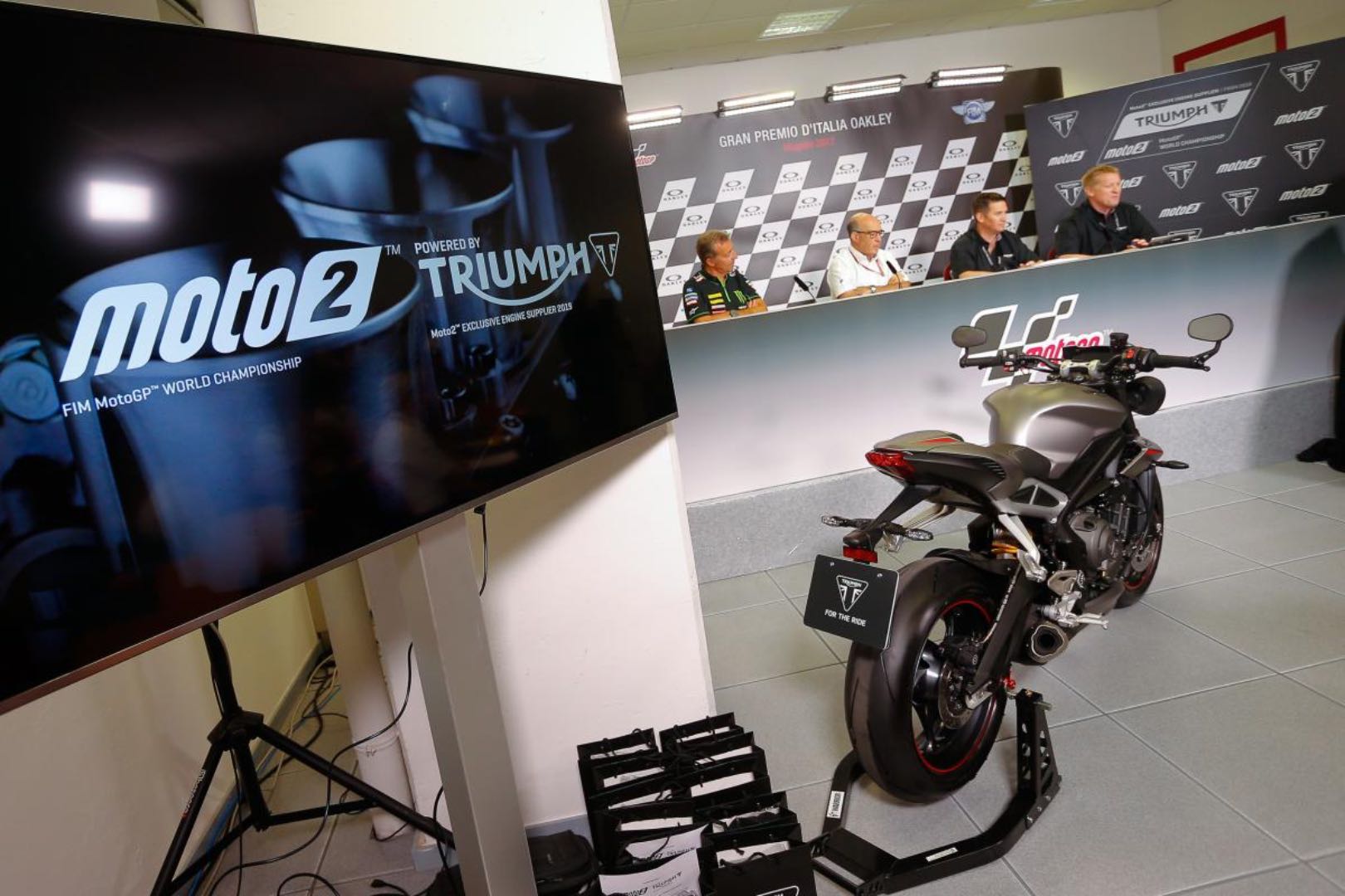 Triumph to supply engines to Moto2 in 2019