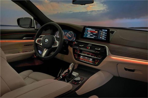 BMW 6-series GT interior