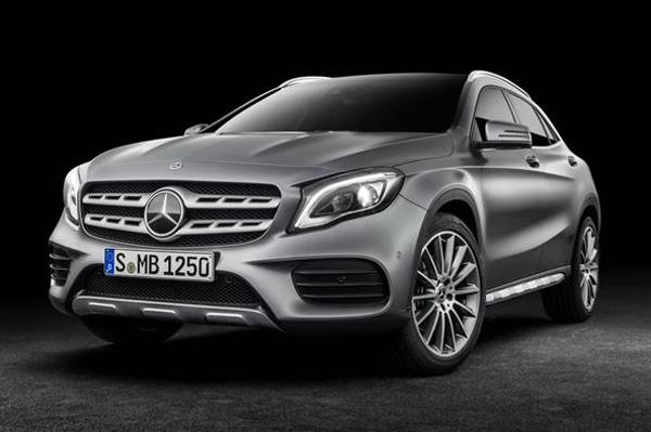 Mercedes will launch its GLA facelift in the first week of July