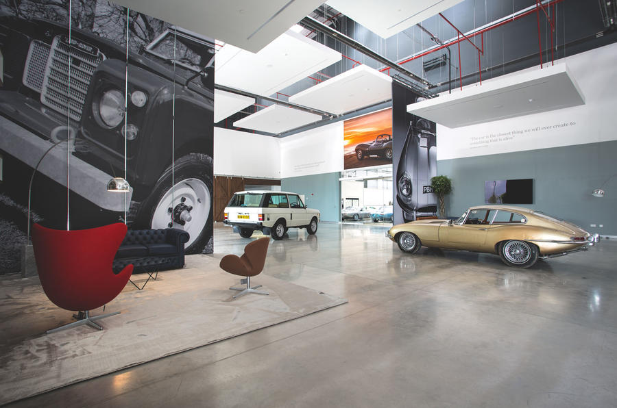 Jaguar Land Rover invests £7 million in Classic Woks headquarters