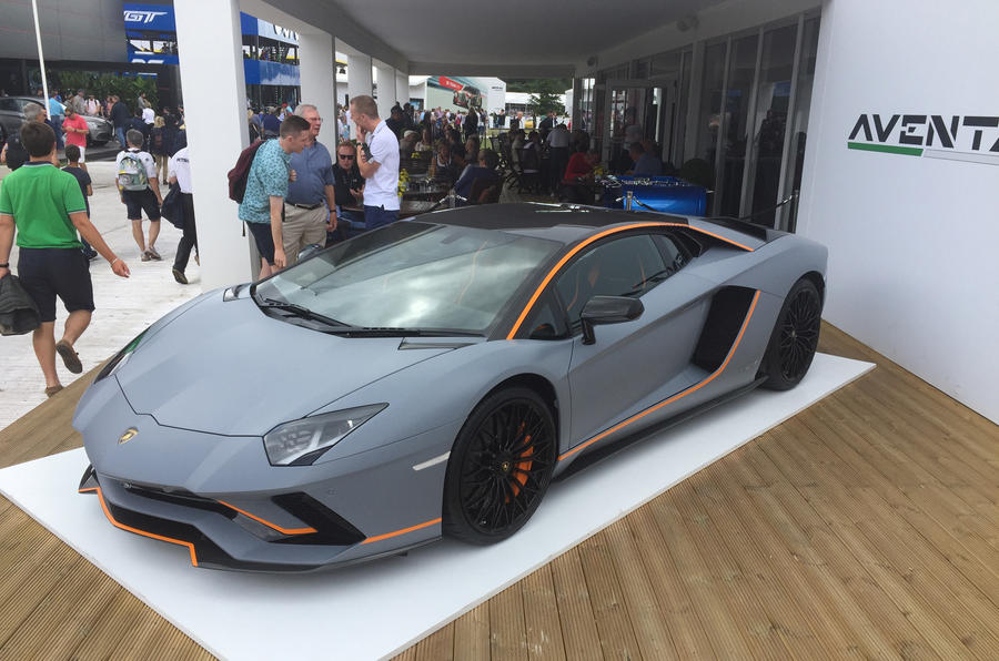 One-off Aventador S appears at Goodwood