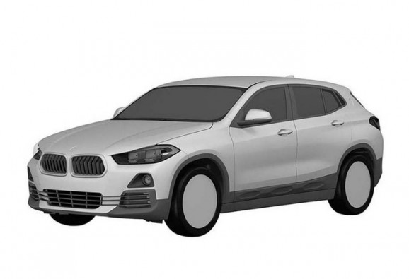 BMW reveals X2 SUV sketches