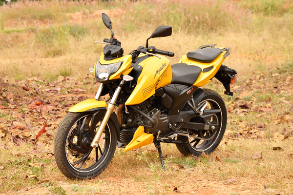 TVS Apache RTR 160 Facelift  to Share Styling with RTR200