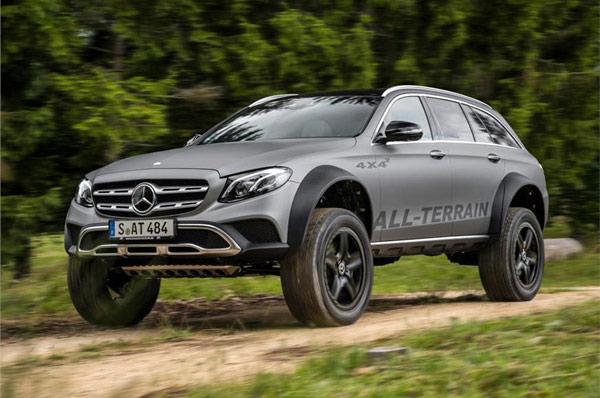 Mercedes Shows One-off All-Terrain 4x4² E-Class Estate