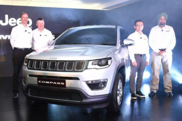 Jeep Launches Compass in India at ₹14.95 lakh