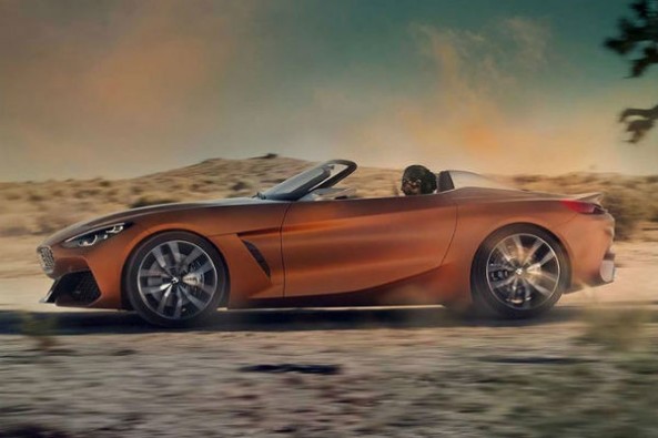 New BMW Z4 side