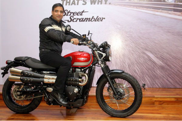 Triumph Launches Street Scrambler