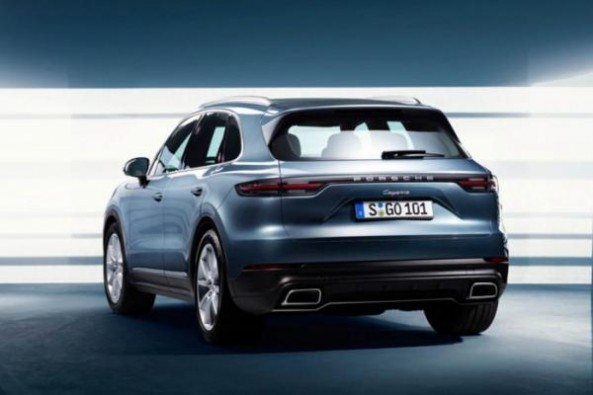 New Porsche Cayenne rear