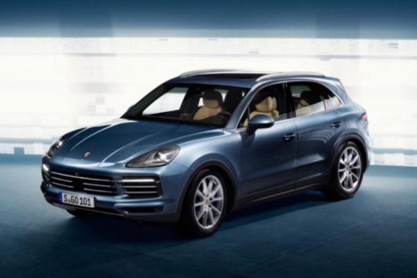 New Porsche Cayenne front