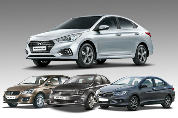 New Hyundai Verna vs Rivals: Specifications Comparison