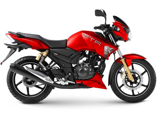TVS Launches New Matte Red Paint Scheme for Apache