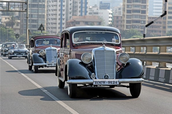 Mercedes Classic Rally on Nov 12.