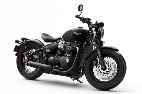 Bonneville Bobber Black unveiled.