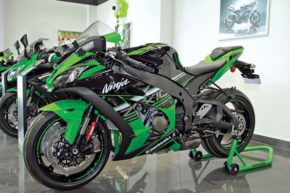 Kawasaki to launch 10 new showrooms.