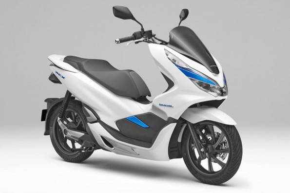 Honda PCX electric scooter unveiled.