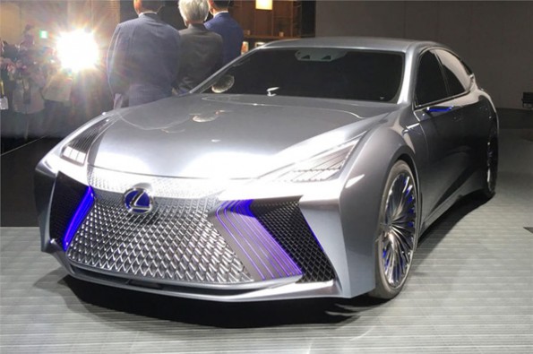 Lexus previews LS+ concept.