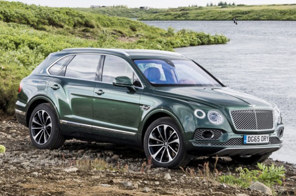 Bentley will showcase its Bentayga.